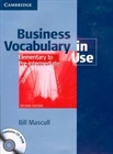 Obrazek Business Vocabulary in Use Elementary to Pre-intermediate 2ED  with answers + CDROM 2ed