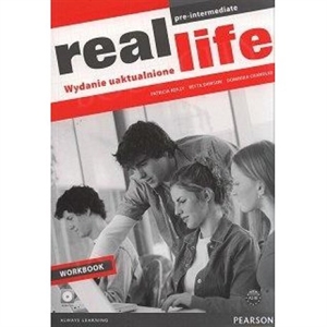 Obrazek Real Life Pre-Inter REV Workbook + CD