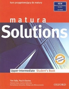 Obrazek Matura Solutions Upper-Intermediate Student's Book + CD ROM