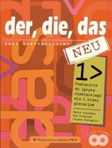 Obrazek Der Die Das Gim 1 Neu Podręcznik+CD
