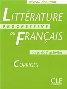 Obrazek Litterature progressive du francais debutant corriges