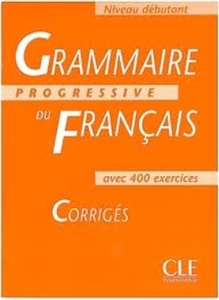 Obrazek Grammaire Progressive du Francais Debutant klucz