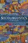 Obrazek Sociolinguistics: A Reader and Coursebook 