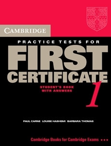 Obrazek Cambridge Practice Tests for First Certificate 1 self study