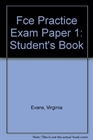 Obrazek FCE Practice Exam Papers 1 Student's Book
