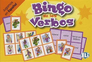 Obrazek  Gra językowa Hiszpański Bingo de los verbos