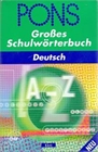 Obrazek Grosses Schulworterbuch Deutsch PONS NEU