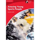 Obrazek CDR 1 AMAZING YOUNG SPORTS PEOPLE, BK+CD-ROM & Audio CD