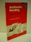 Obrazek READING : Authentic Reading Student's book: A Course in Reading Skills for Upper-Intermediate Students