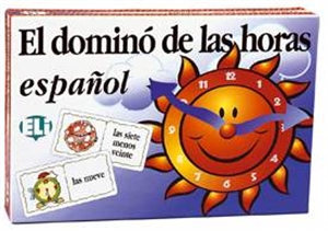 Obrazek Gra językowa Hiszpański El Domino de las horas 